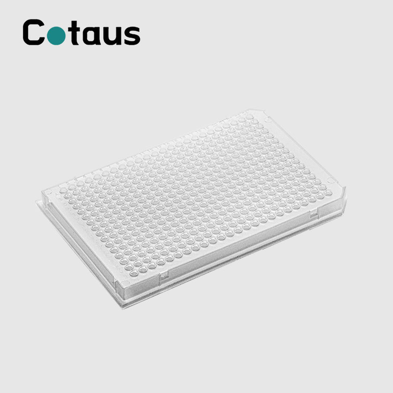 384 நன்றாக 40Î¼l வெளிப்படையான PCR தட்டு